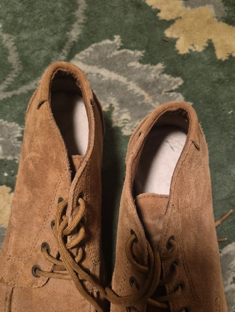 Koolaburra Men's Suede Chukka Boots in Brown - Picture 8 of 9
